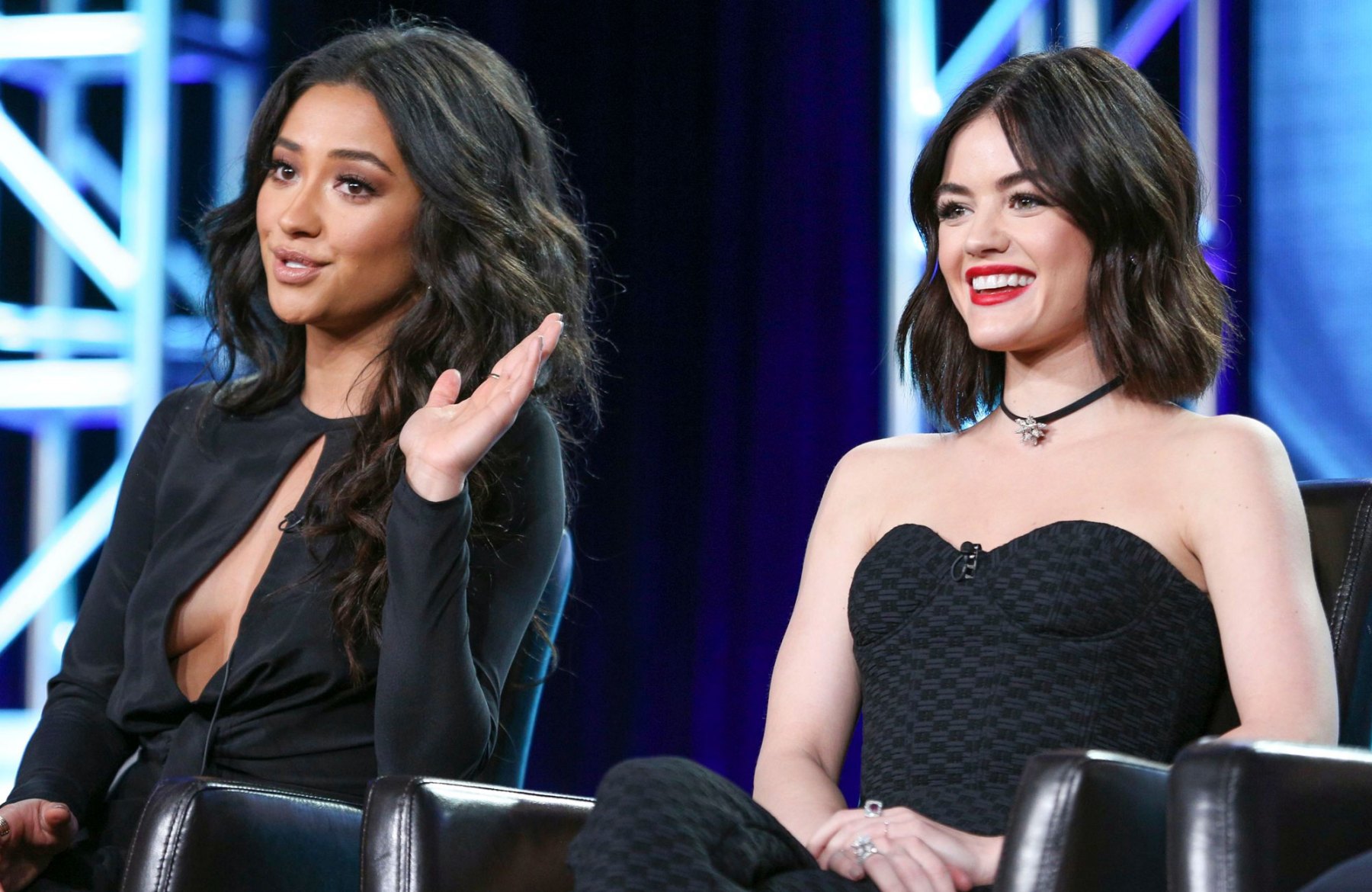 How Lucy Hale Found Out About Shay Mitchells Pregnancy 