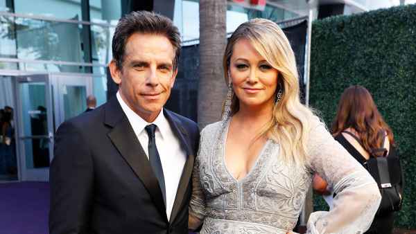 Ben Stiller and Christine Taylor Emmys 2019