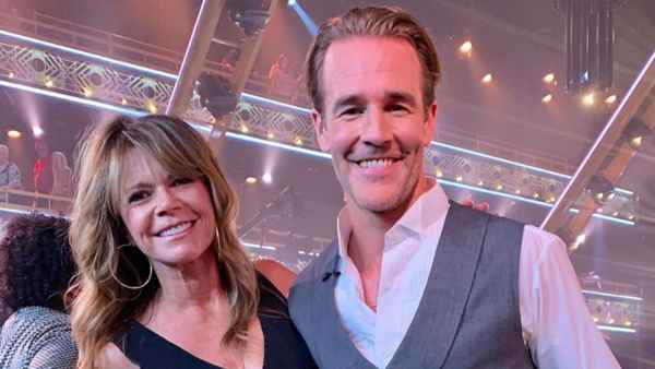 James Van Der Beek’s ‘Dawson’s Creek’ Mom Mary-Margaret Humes Supports Him at ‘DWTS’ Premiere