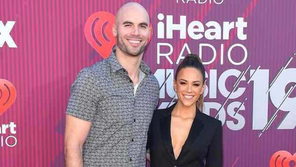 Mike Caussin and Jana Kramer 2019 iHeartRadio Music Awards