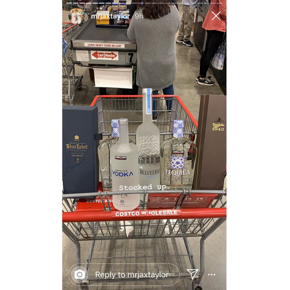 Jax Taylor Buys Plenty of Liquor During Costco Run