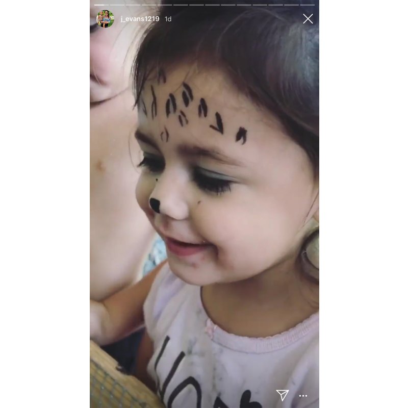 Jenelle Evans’ Summer With Kids Ensley Face Paint