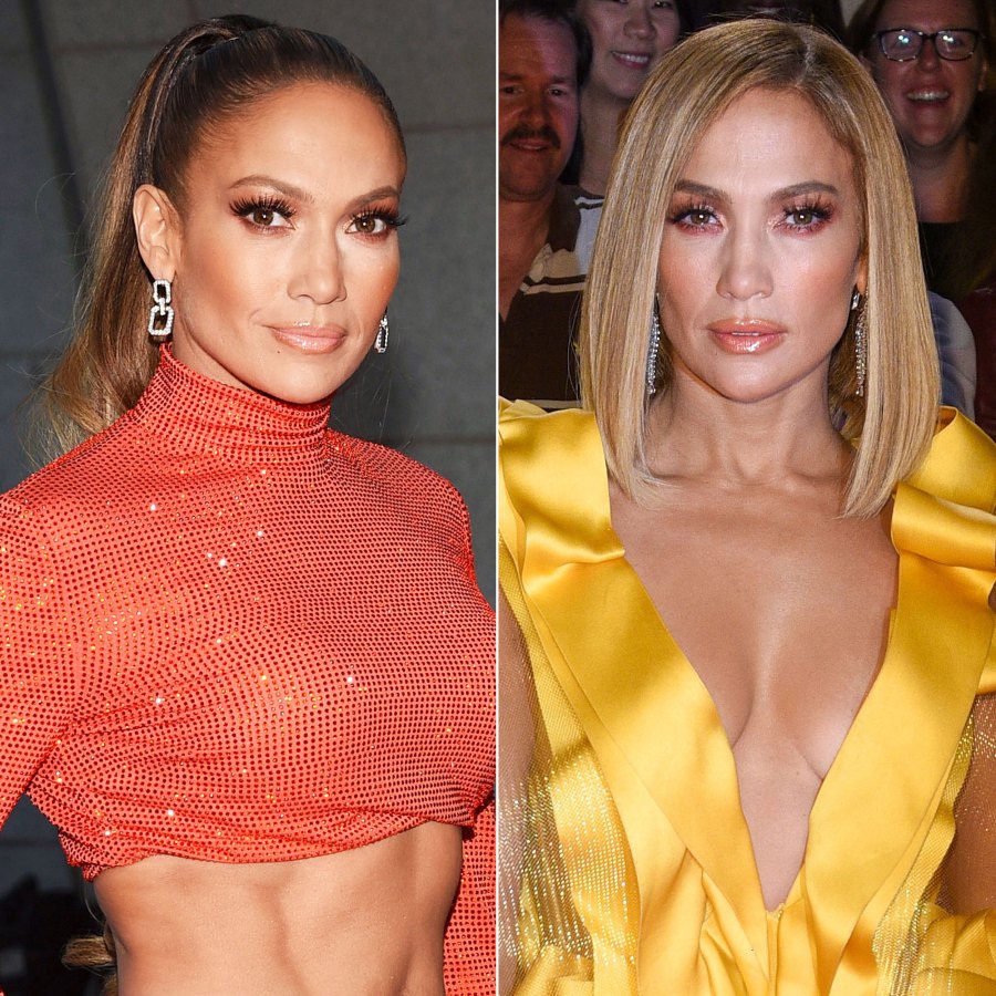 Jennifer Lopez Hair Change Long to Short Bob
