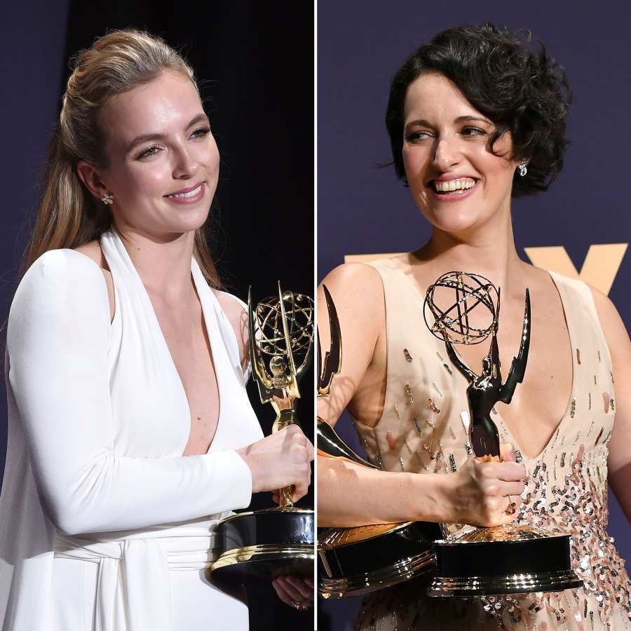 Jodie Comer and Phoebe Waller Bridge What You Didn't See on TV Gallery Emmys 2019