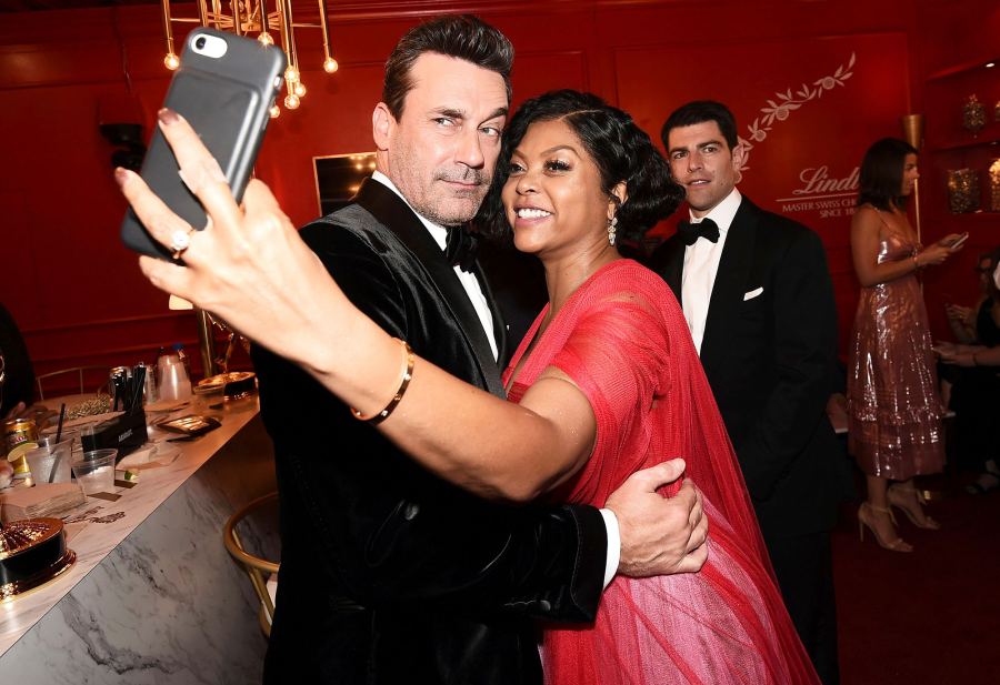 Jon Hamm and Taraji P. Henson Inside Emmys 2019