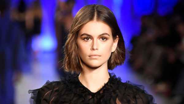Kaia Gerber Bob Haircut Milan Fashion Week September 18, 2019