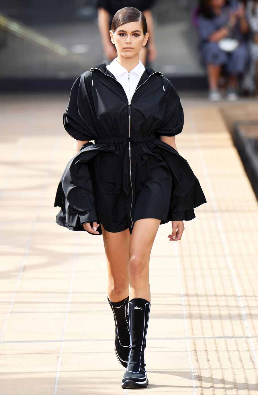 Kaia Gerber Runway Looks - Longchamp Spring-Summer 2020