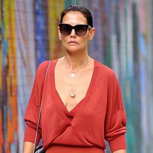 Katie Holmes Red Dress