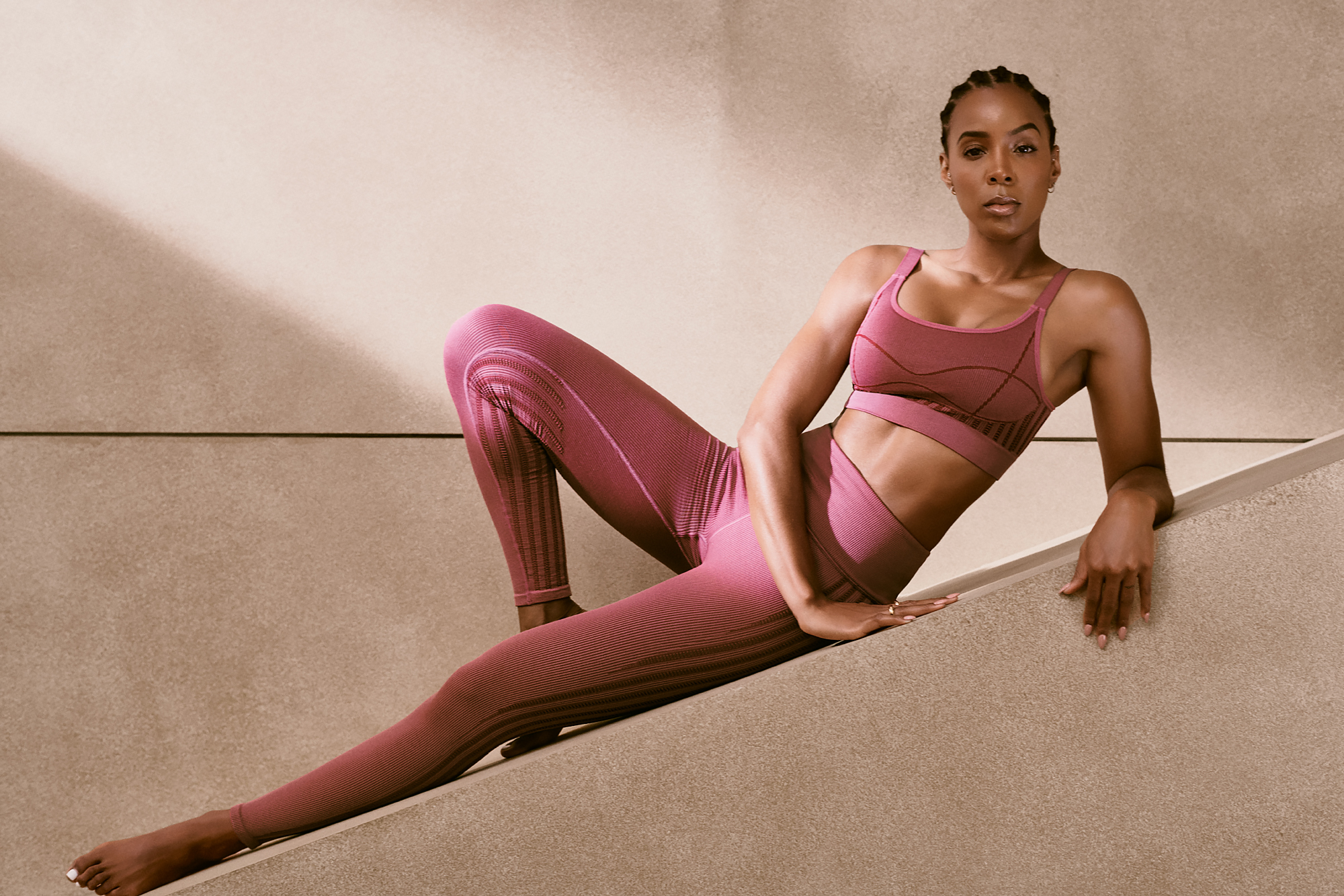 Kelly Rowland New Fabletics Collection Inspired by Women, Demi