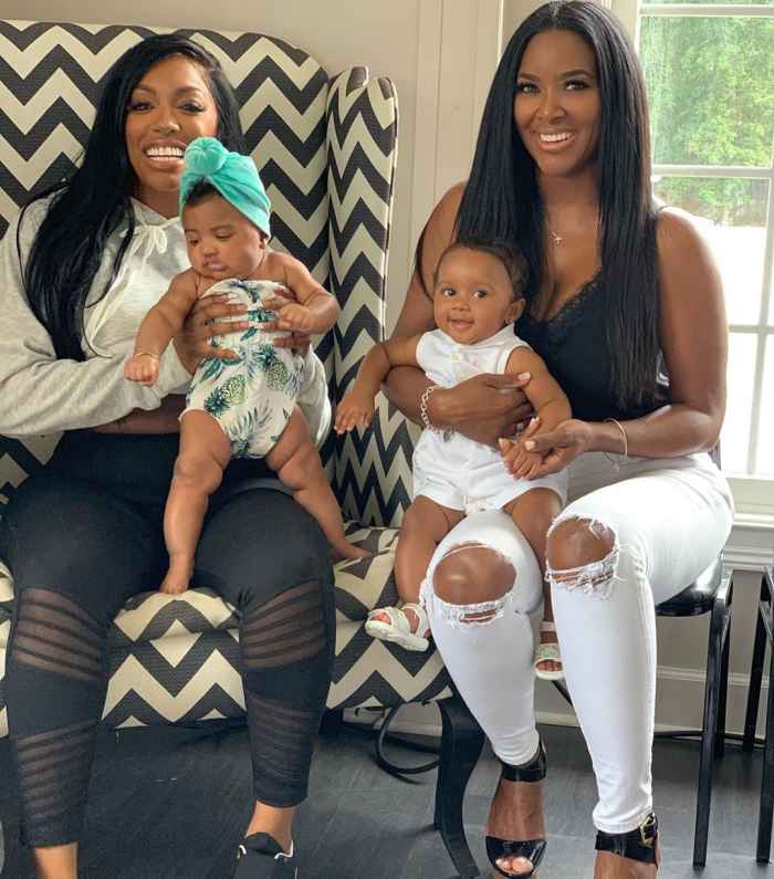 Kenya Moore Shares Photo of Her Daughter With Porsha Williams Baby