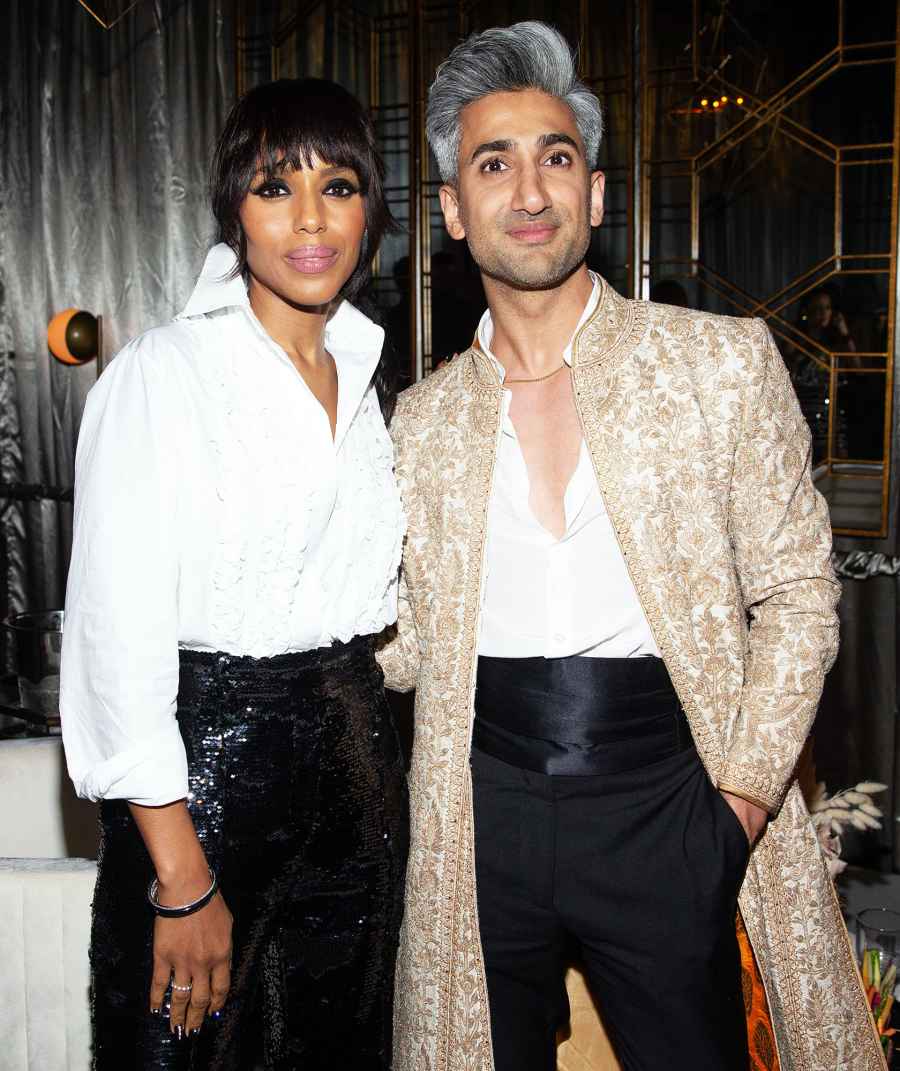 Kerry Washington and Tan France Netflix Emmys 2019 After Party