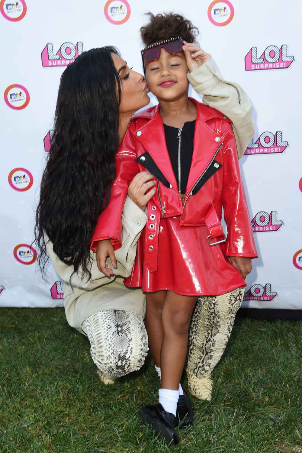 Kim Kardashian With Daughter North