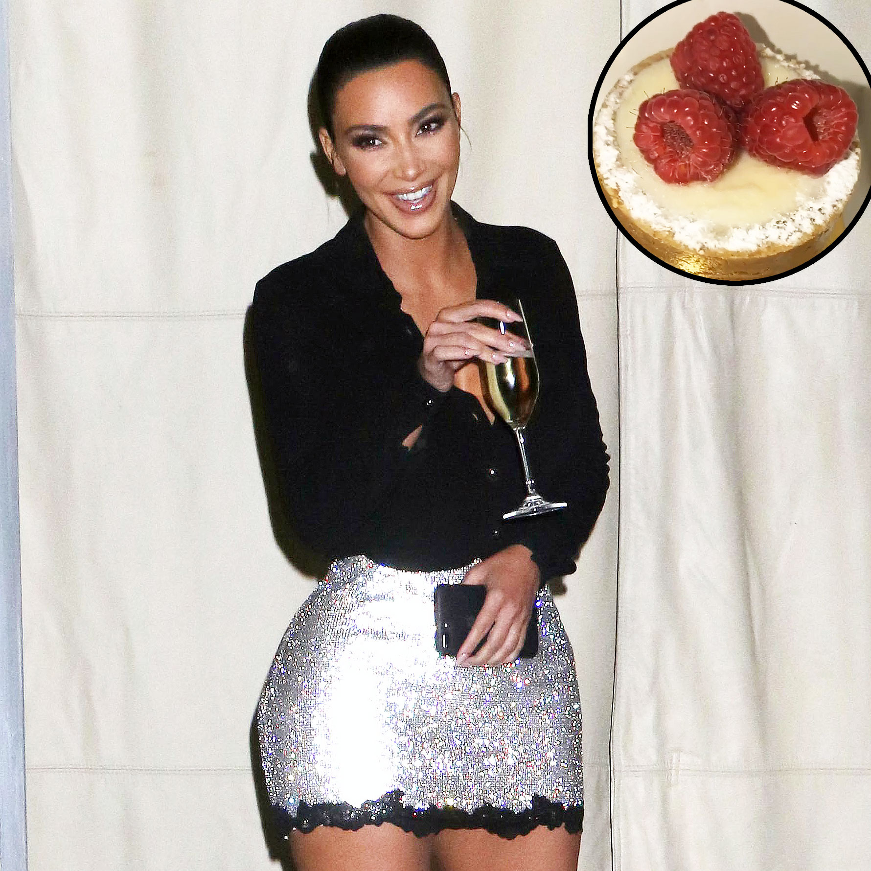 Kim Kardashian Devours Her Favorite Little Cheesecake During Nyc