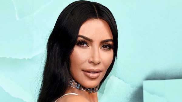 Kim Kardashian Cream Gown October 9, 2018