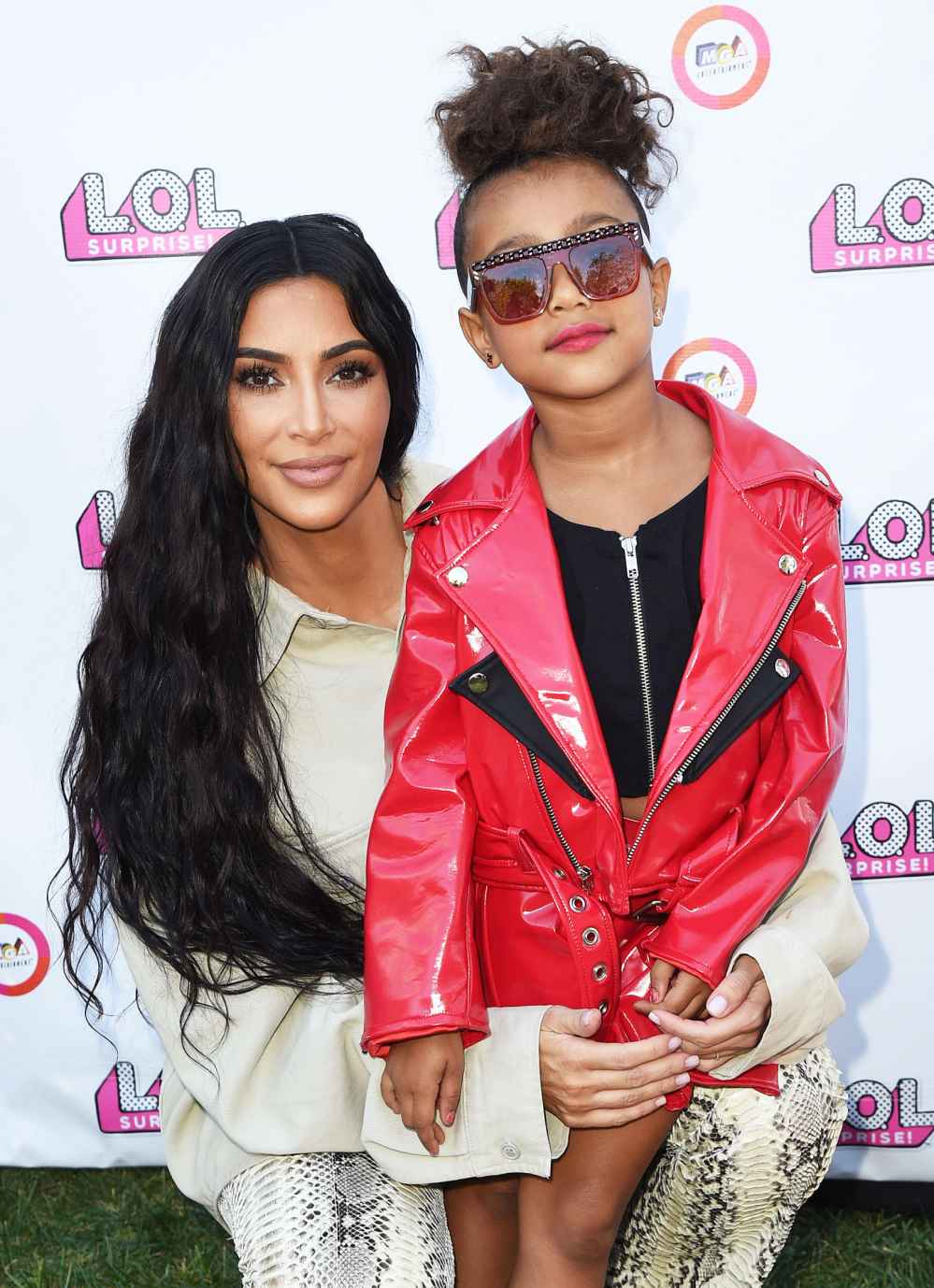 Kim Kardashian and North West September 22, 2018