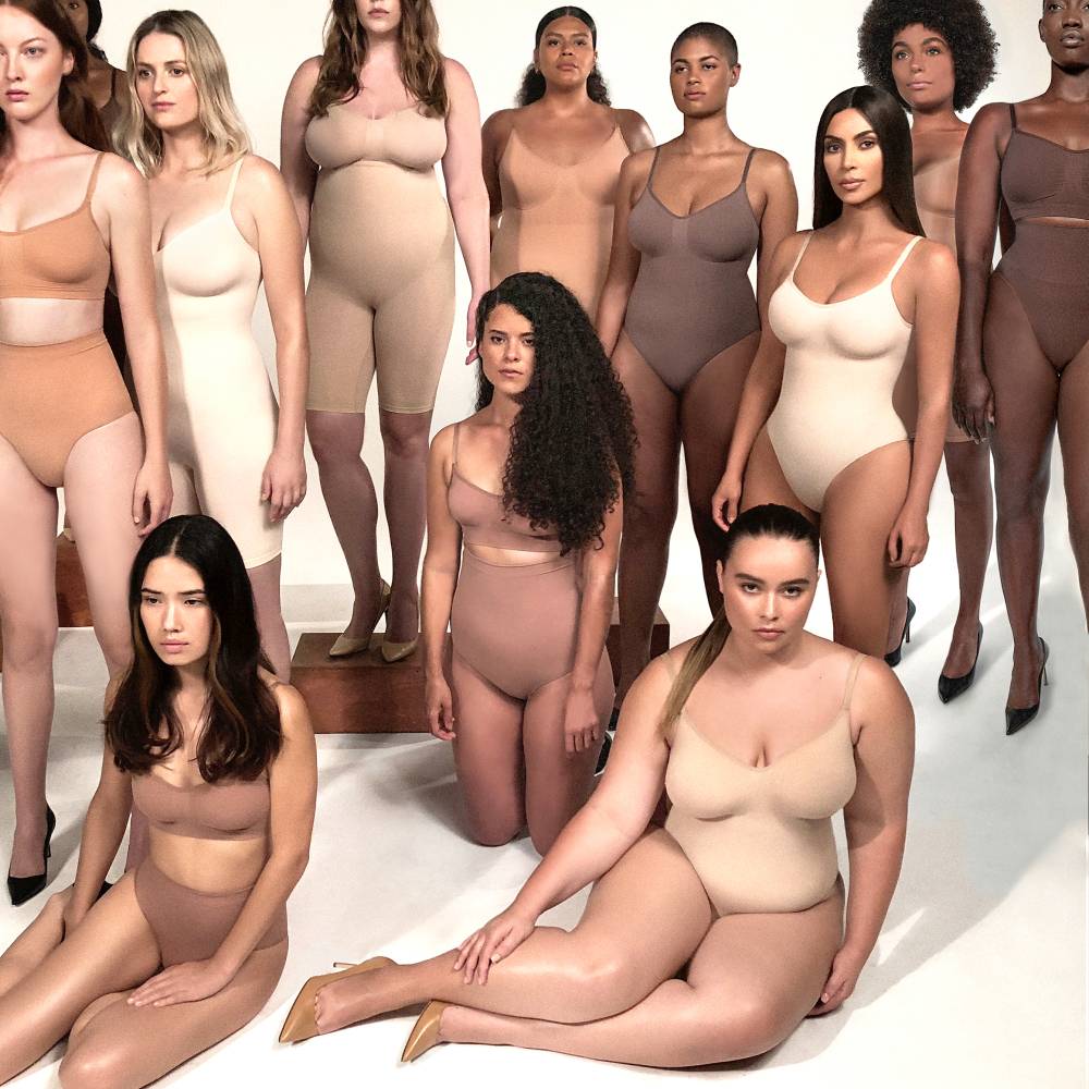Kim Kardashian Essentials shapewear and hosiery now in Woolworths