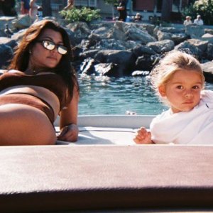 Kourtney Kardashian With Son Reign