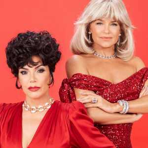 Kris Jenner Yolanda Hadid Dynasty-Inspired Shoot Harpers Bazaar