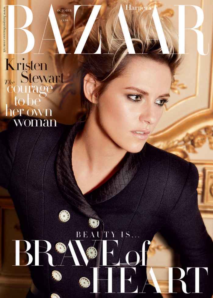 Kristen Stewart Harper's Bazaar UK Cover