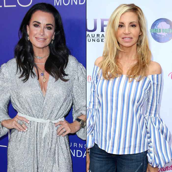 Kyle Richards Claims She’s Not the Reason Camille Grammer Leaving RHOBH