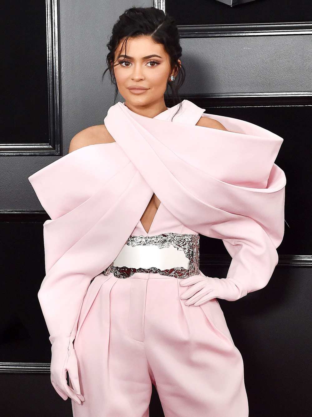 Kylie Jenner Balmain Grammys 2019 February 10, 2019