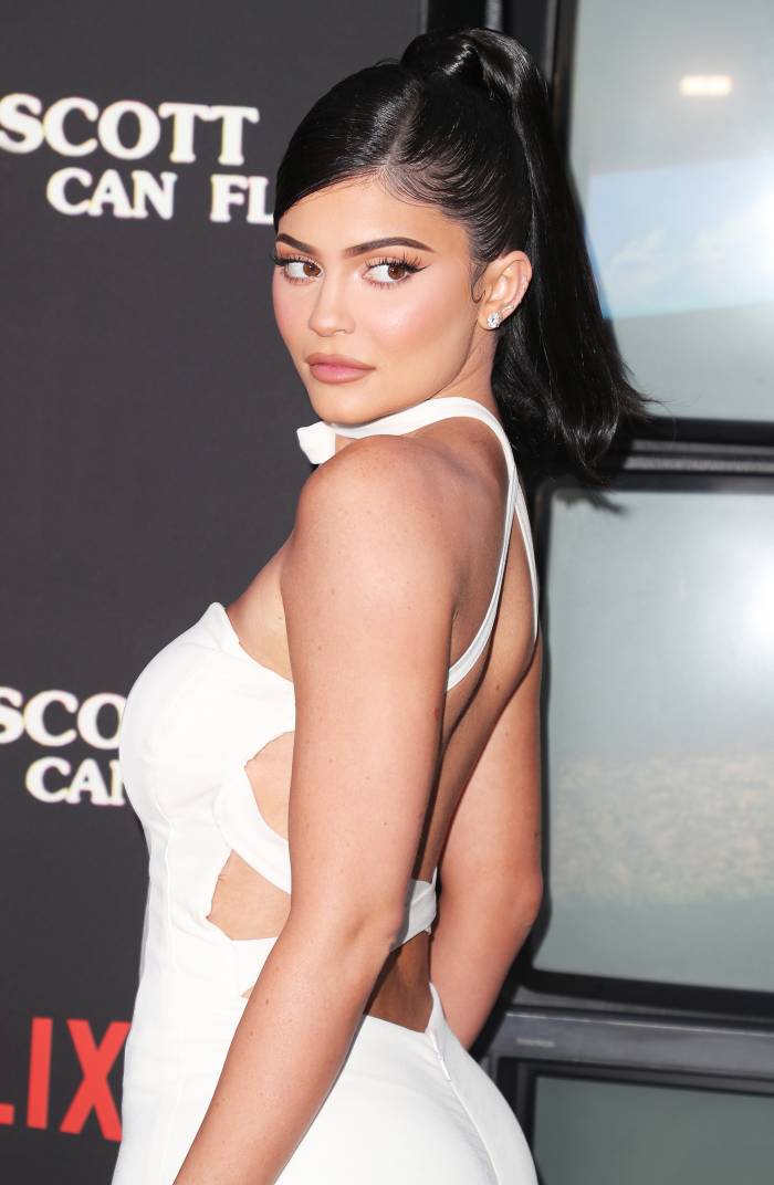 Kylie Jenner White Dress August 27, 2019