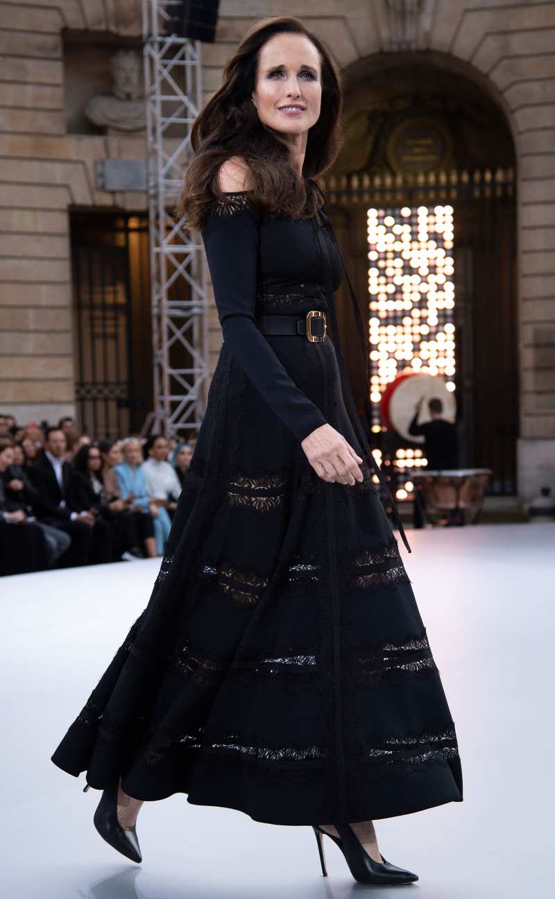 L'Oreal Paris Fashion Show - Andie MacDowell
