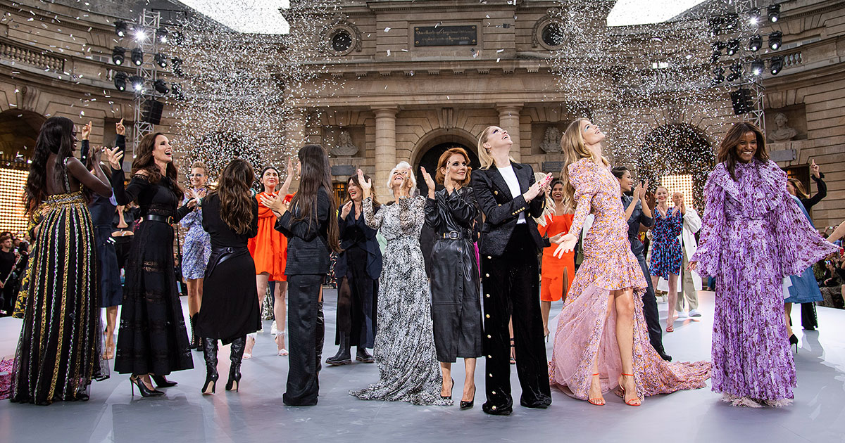 Loreal Paris Holds 3rd-Annual Paris Fashion Week Show: Pics