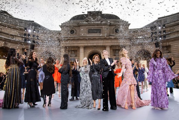 Loreal Paris Holds 3rd-Annual Paris Fashion Week Show: Pics