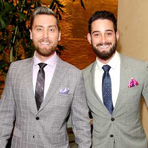 Lance-Bass-and-Michael-Turchin-baby