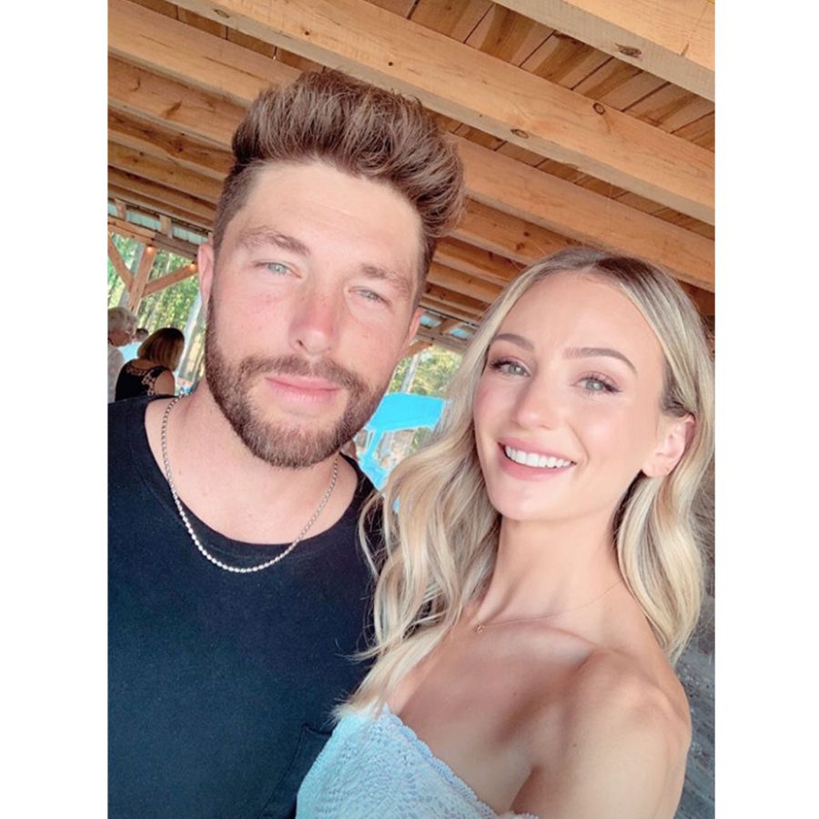 Lauren Bushnell and Chris Lane Celebrate Engagement at Party in North Carolina
