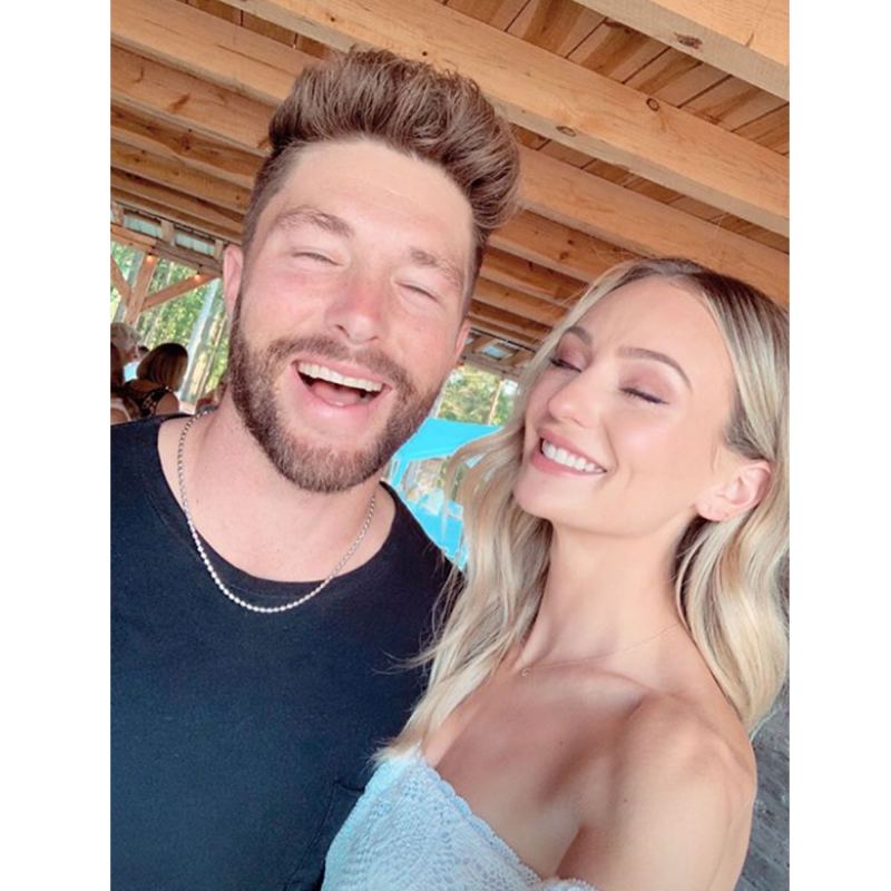 Lauren Bushnell and Chris Lane Celebrate Engagement at Party in North Carolina