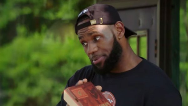 LeBron James Pizza Delivery