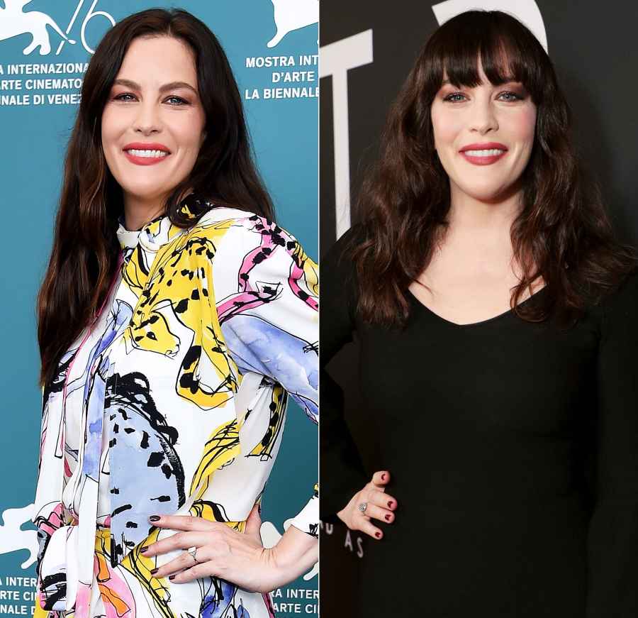 Liv Tyler Hair Change Bangs