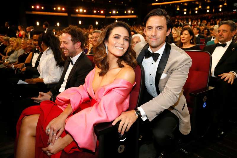 Mandy Moore and Milo Ventimiglia This Is Us Emmys 2019
