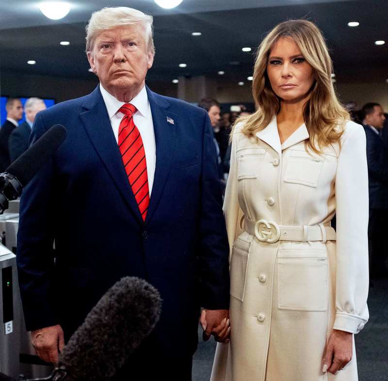 Melania Trump Beige Coat September 24, 2019