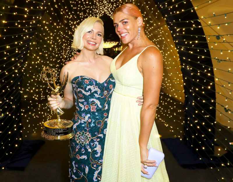 Michelle Williams and Busy Philipps Walt Disney Emmys 2019 After Party