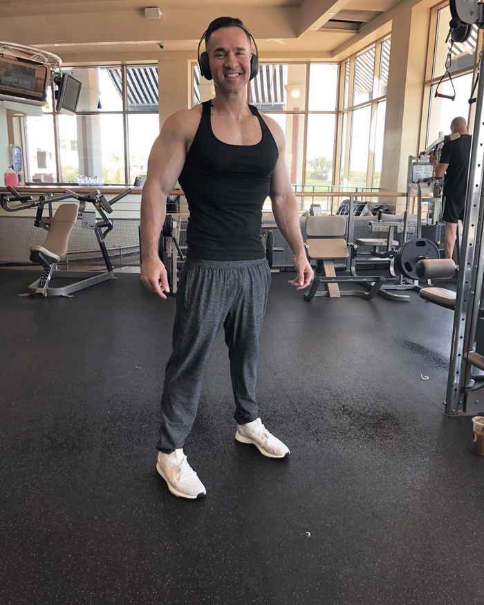 Mike ‘The Situation’ Sorrentino Flexes His Biceps at the Gym