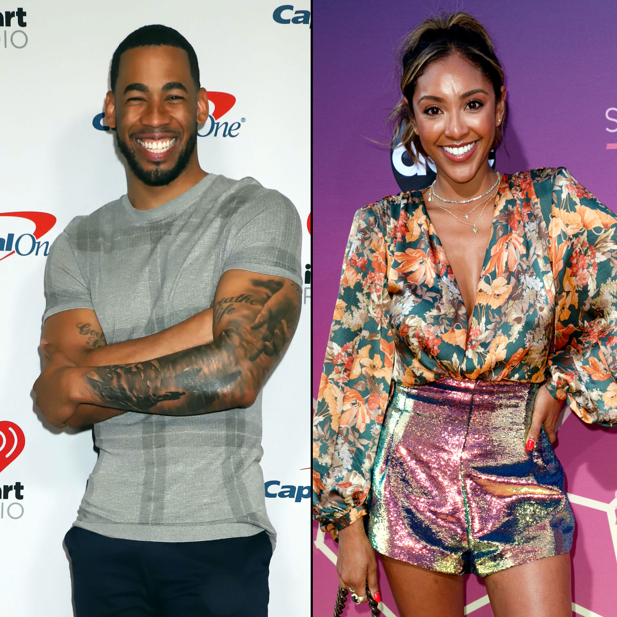 Mike Johnson Shuts Down Tayshia Adams Romance Rumors