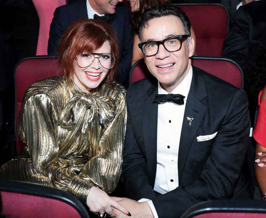 Natasha Lyonne and Fred Armisen Inside Emmys 2019