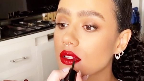 Nathalie Emmanuel Emmys 2019 Stars Getting Ready