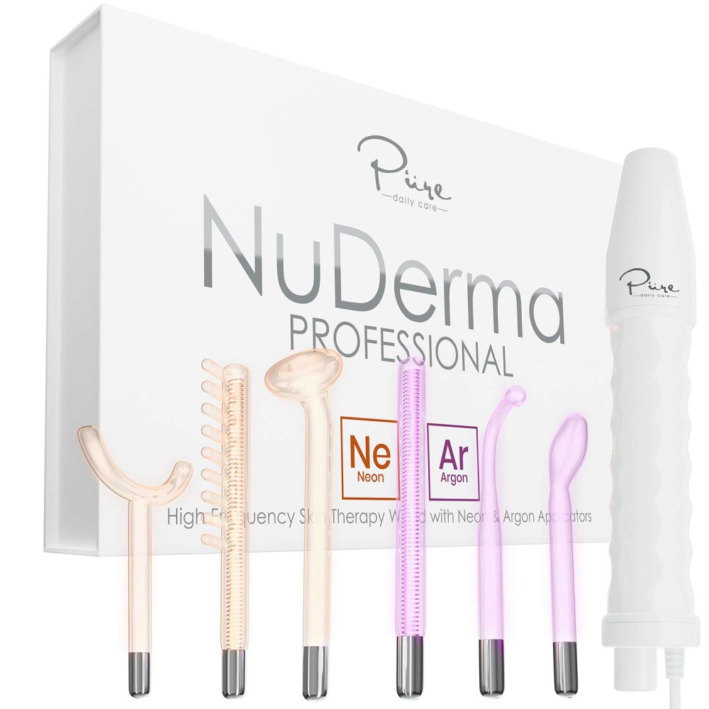 NuDerma Professional Skin Therapy Wand Set