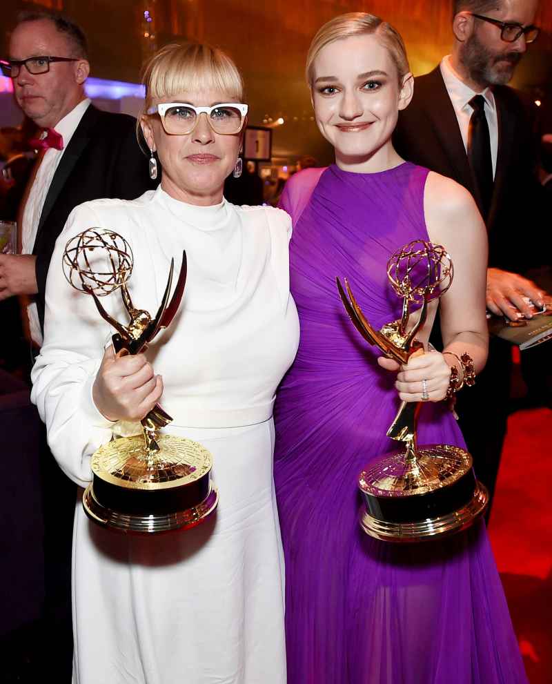 Patricia Arquette and Julia Garner Governors Ball Emmys 2019 After Party
