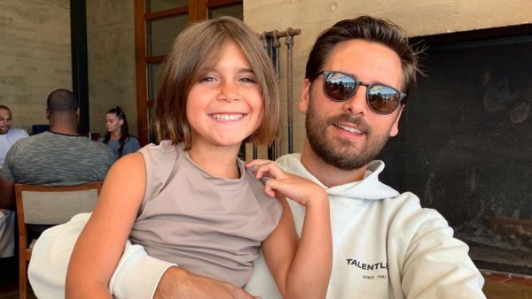 Penelope Disick and Scott Disick Pink Paradise