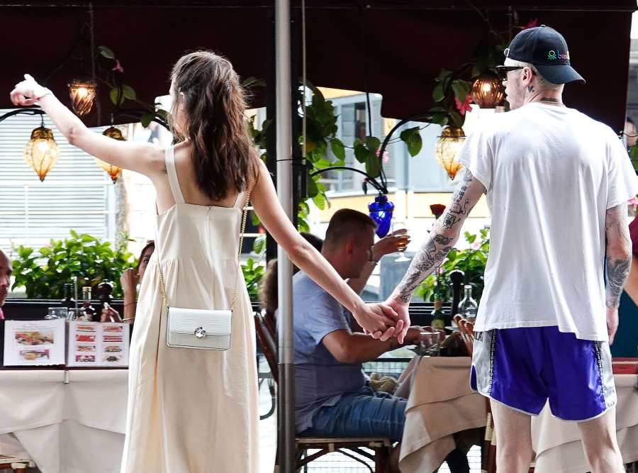 Pete Davidson and Margaret Qualley Link Arms During Stroll Around Venice
