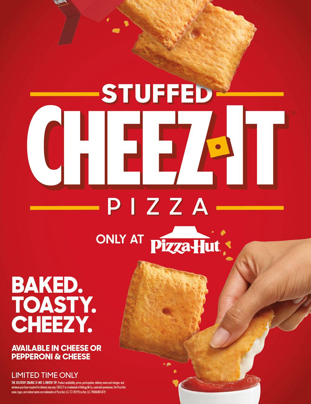 Pizza Hut Cheez-Its Launch New Stuffed Cheez-It Pizza