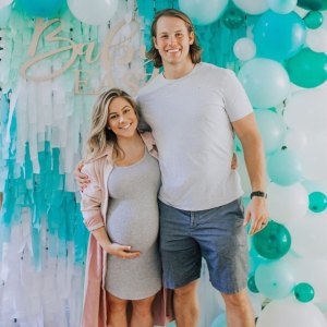 Pregnant-Shawn-Johnson-and-Andrew-East’s-Baby-Shower