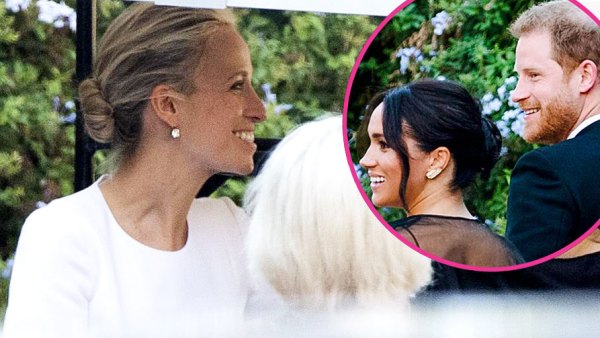 Prince Harry Duchess Meghan Beam Misha Nonoo Star-Studded Wedding