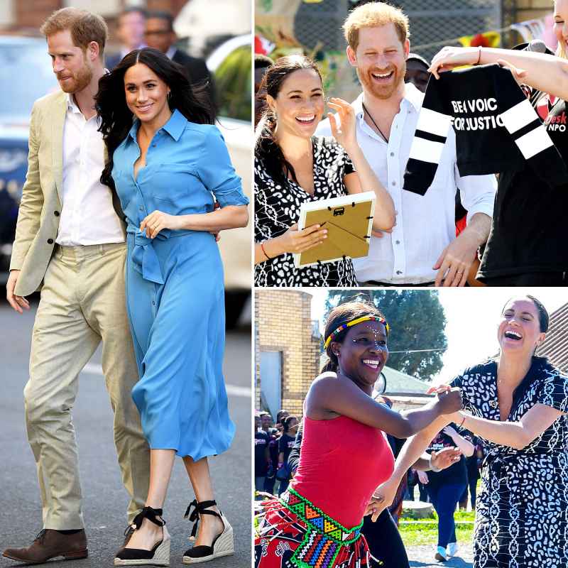 Prince Harry Duchess Meghan Royal Tour Africa With Son Archie