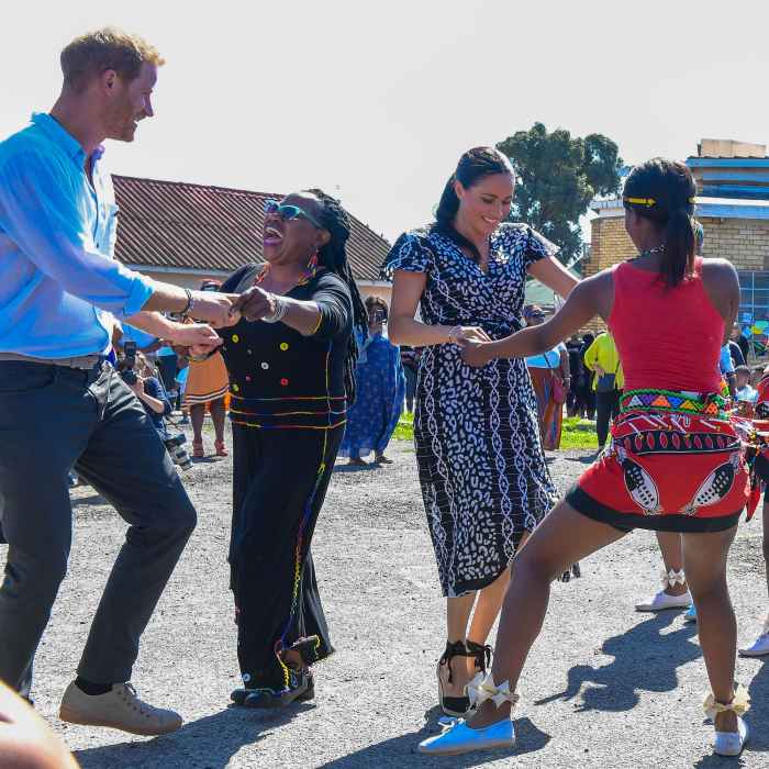 01 Prince Harry, Duchess Meghan Show Off Dance Moves in South Africa